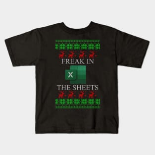 Freak In The Sheets Kids T-Shirt